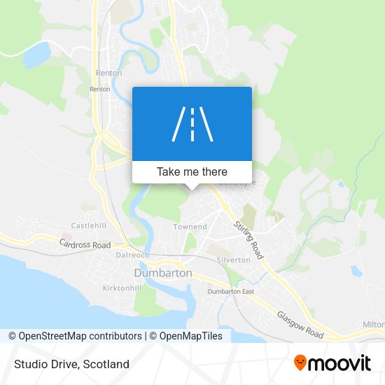 Studio Drive map