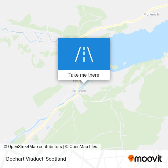 Dochart Viaduct map