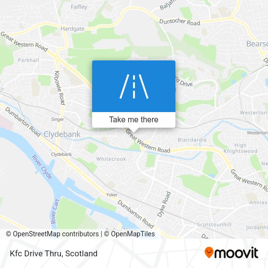 Kfc Drive Thru map