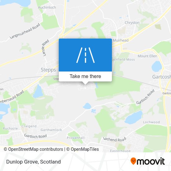 Dunlop Grove map