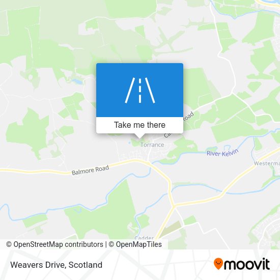 Weavers Drive map