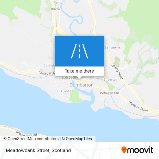 Meadowbank Street map