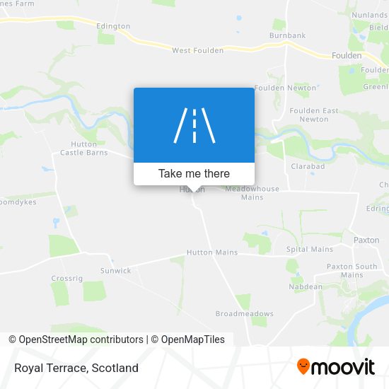 Royal Terrace map