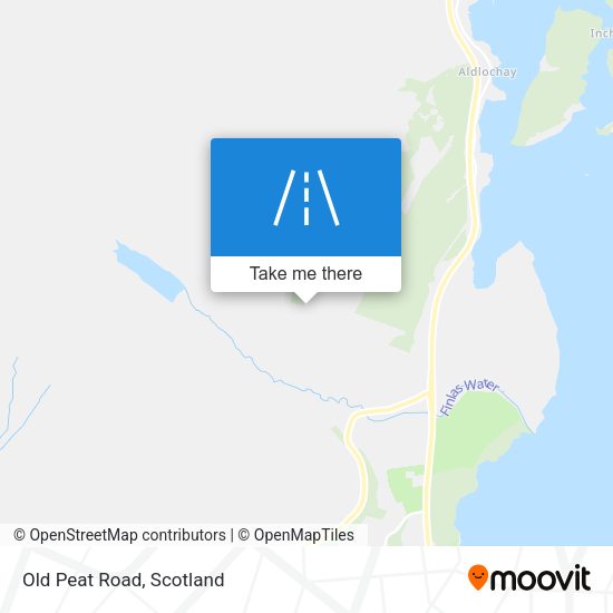 Old Peat Road map