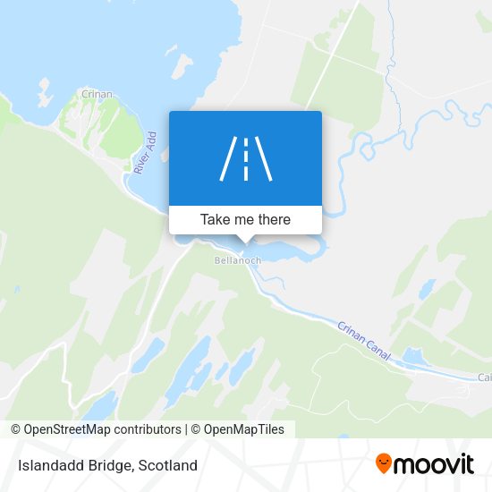 Islandadd Bridge map
