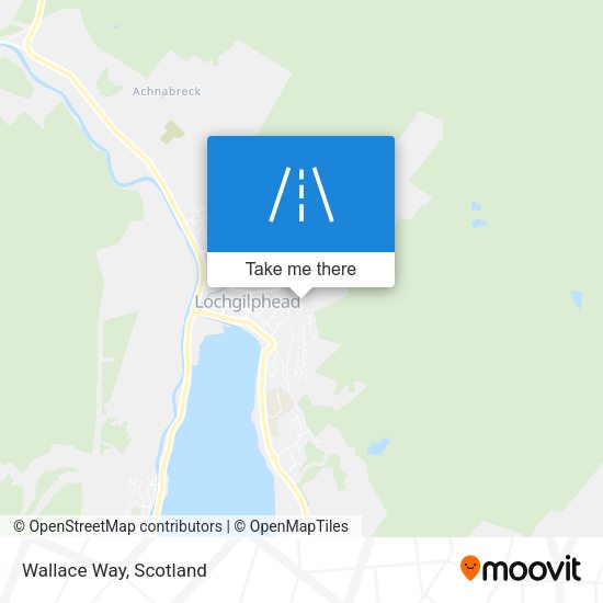 Wallace Way map