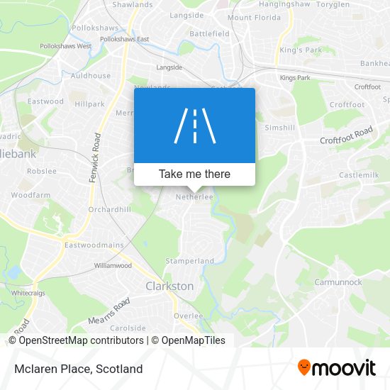 Mclaren Place map