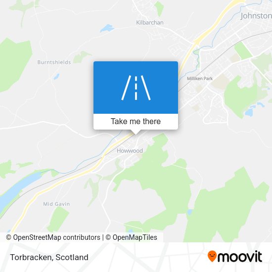 Torbracken map