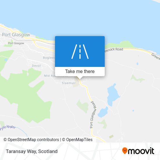 Taransay Way map