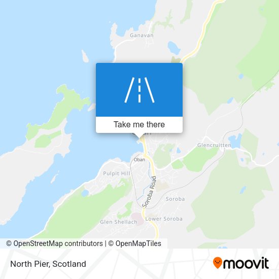 North Pier map