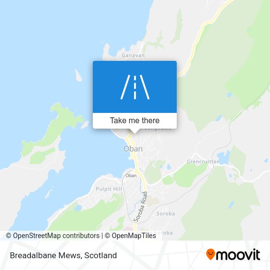Breadalbane Mews map
