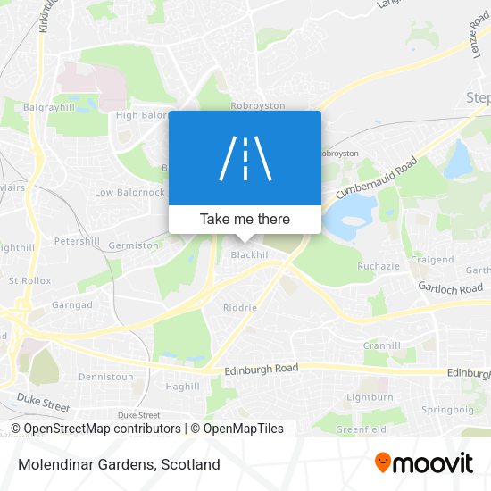 Molendinar Gardens map
