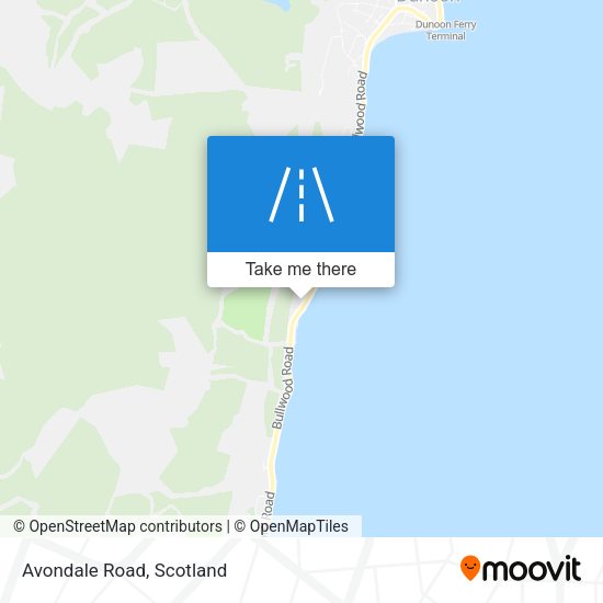 Avondale Road map