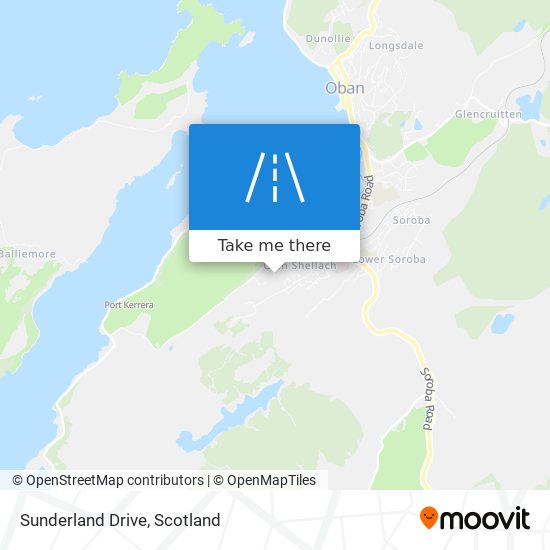 Sunderland Drive map