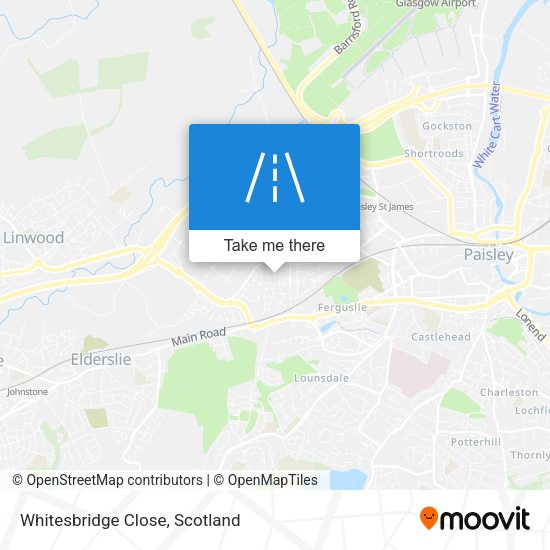 Whitesbridge Close map