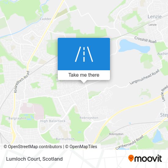 Lumloch Court map