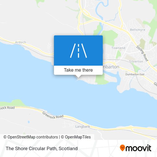 The Shore Circular Path map