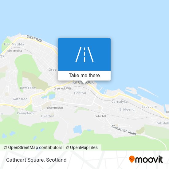 Cathcart Square map
