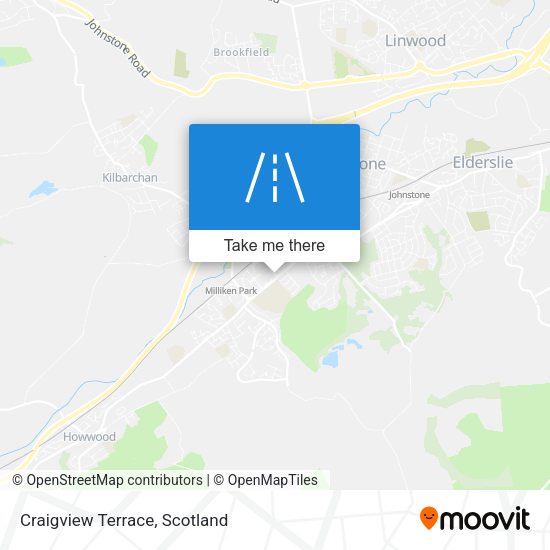 Craigview Terrace map