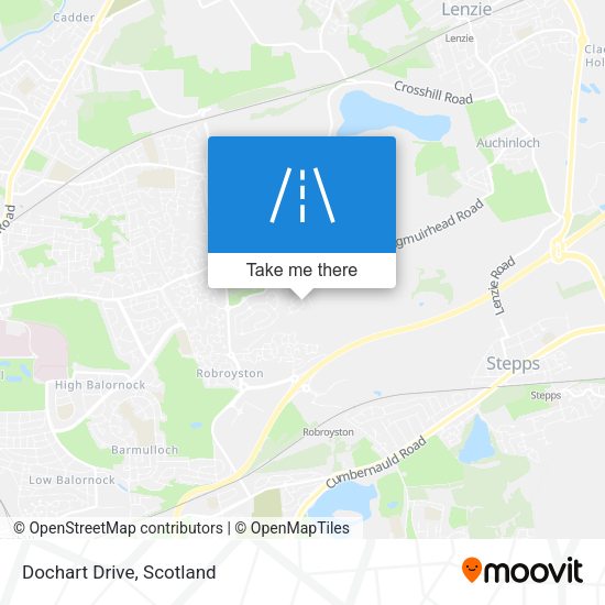Dochart Drive map