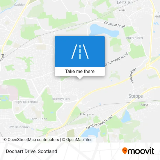 Dochart Drive map