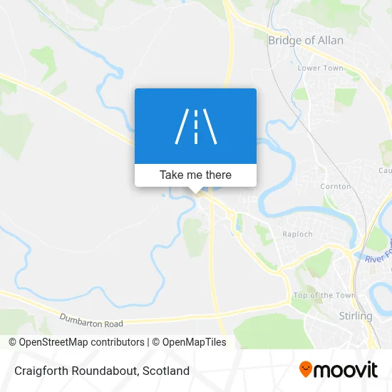 Craigforth Roundabout map