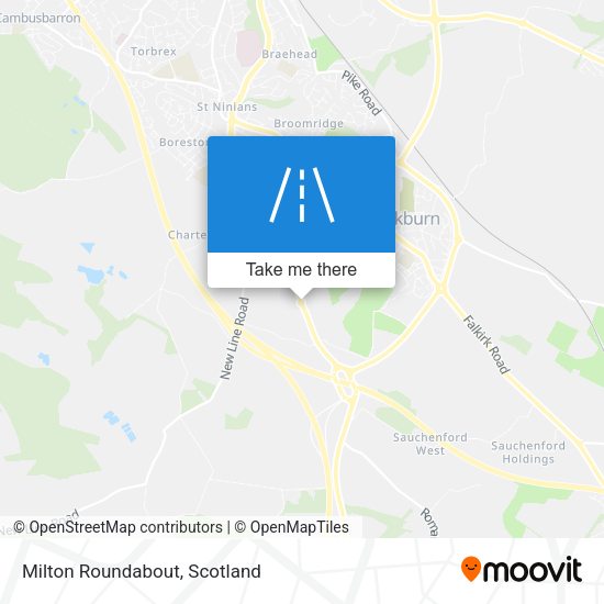 Milton Roundabout map