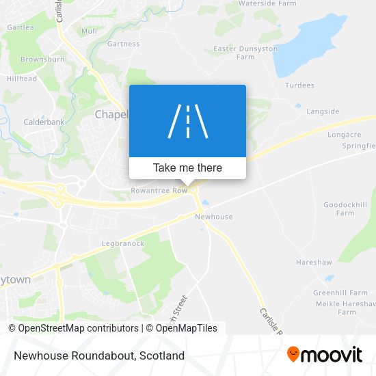 Newhouse Roundabout map