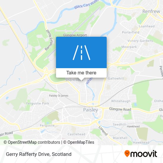 Gerry Rafferty Drive map