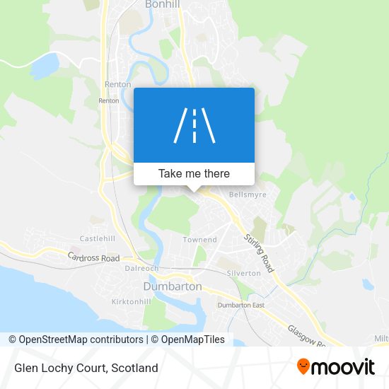 Glen Lochy Court map