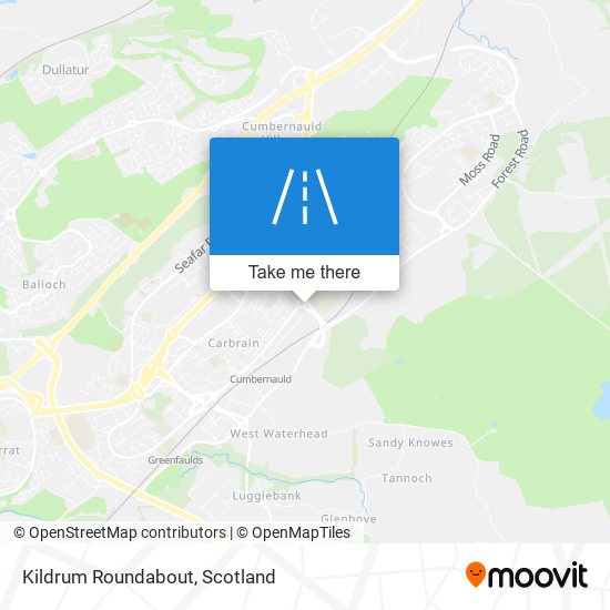 Kildrum Roundabout map