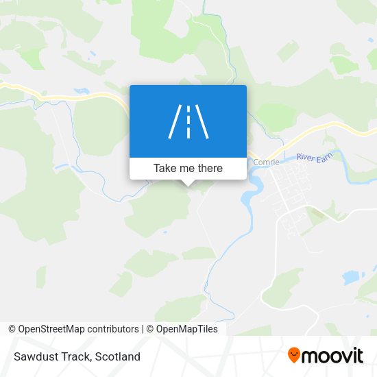 Sawdust Track map