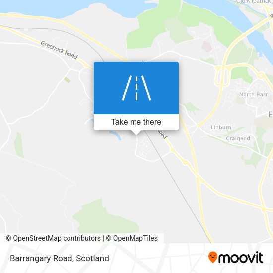 Barrangary Road map