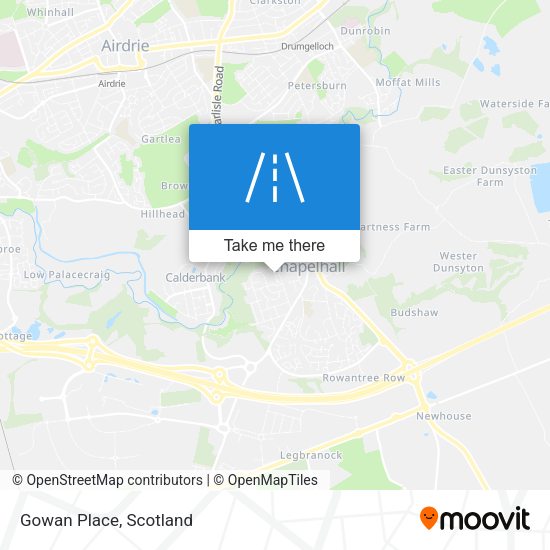 Gowan Place map