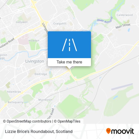 Lizzie Brice's Roundabout map