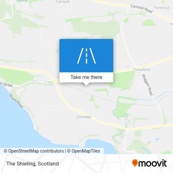 The Shieling map