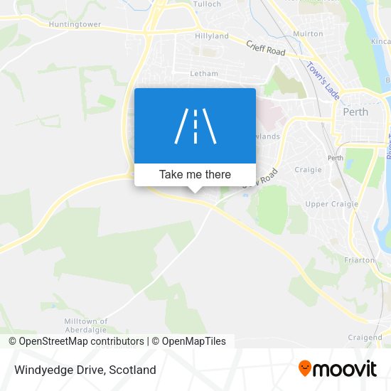 Windyedge Drive map