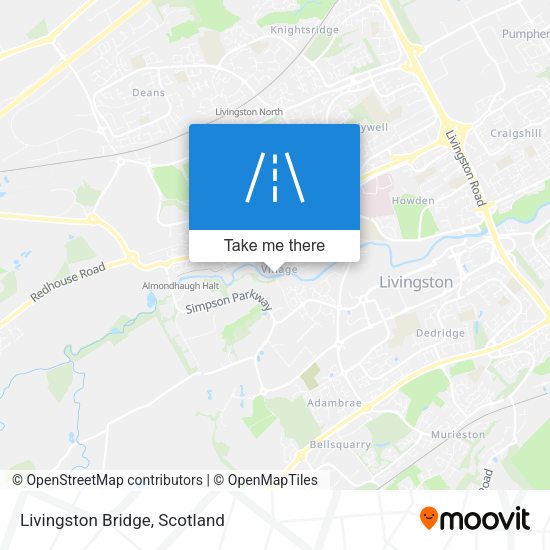 Livingston Bridge map