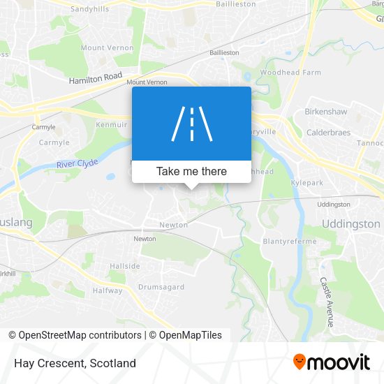 Hay Crescent map