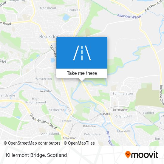 Killermont Bridge map