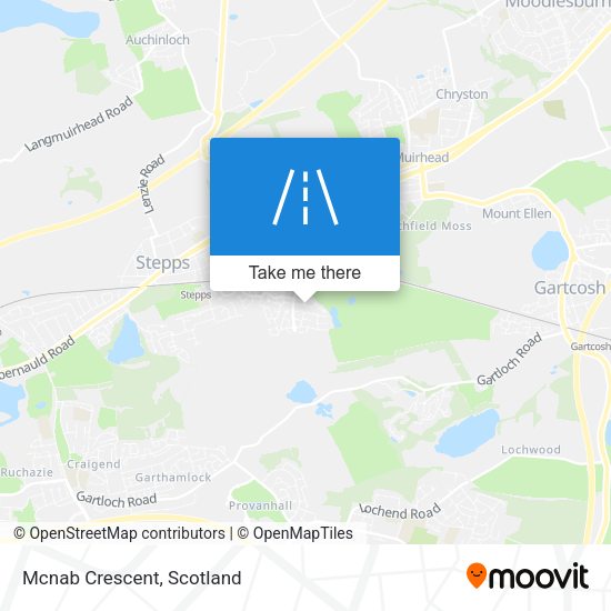 Mcnab Crescent map
