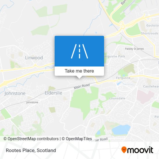 Rootes Place map