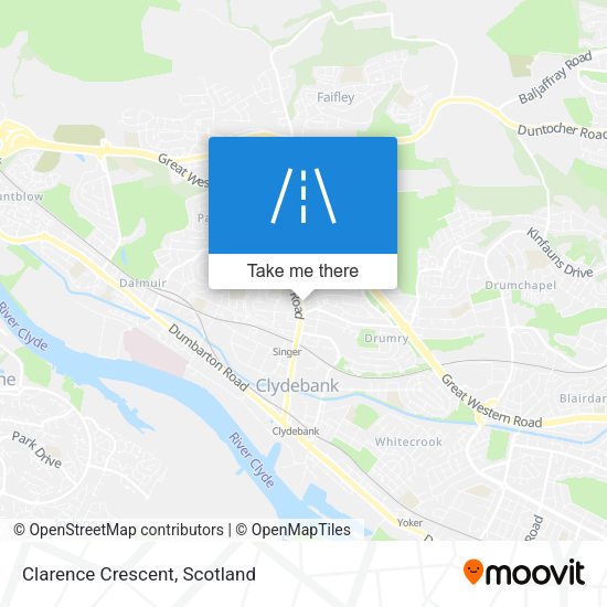 Clarence Crescent map