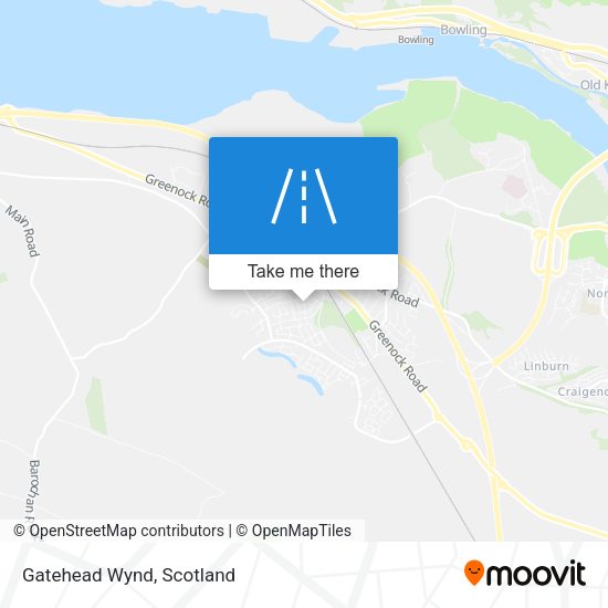 Gatehead Wynd map