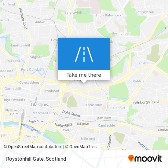 Roystonhill Gate map