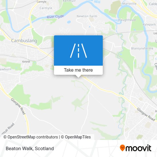 Beaton Walk map