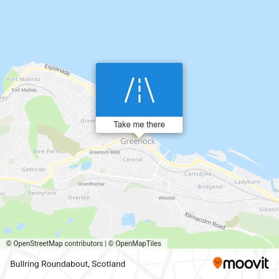 Bullring Roundabout map