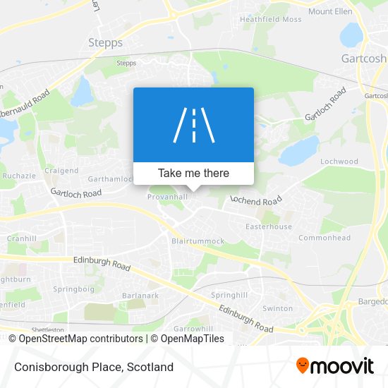 Conisborough Place map