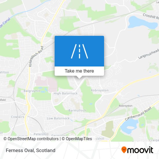Ferness Oval map