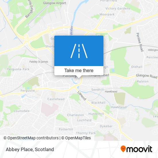Abbey Place map
